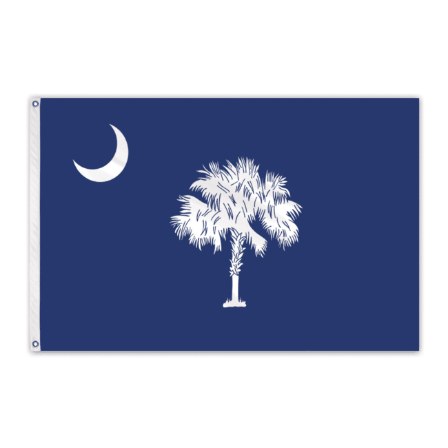 South Carolina Outdoor Nylon Flag 3'x5'