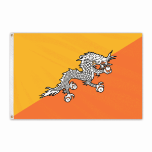 Bhutan Outdoor Nylon Flag 3'x5'