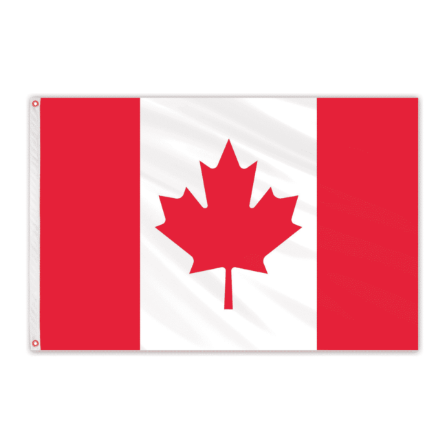 Canada Outdoor Basic Polyester Flag 3'x5'