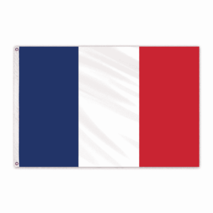 France Outdoor Nylon Flag 3'x5'