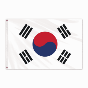 South Korea Outdoor Nylon Flag 3'x5'