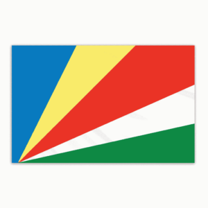 Seychelles Indoor Nylon Flag 3'x5'
