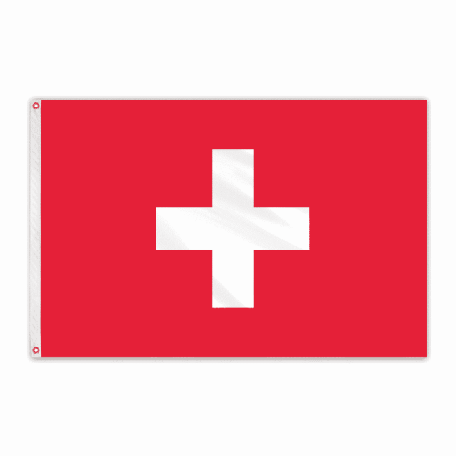 Switzerland Outdoor Basic Polyester Flag 3'x5'