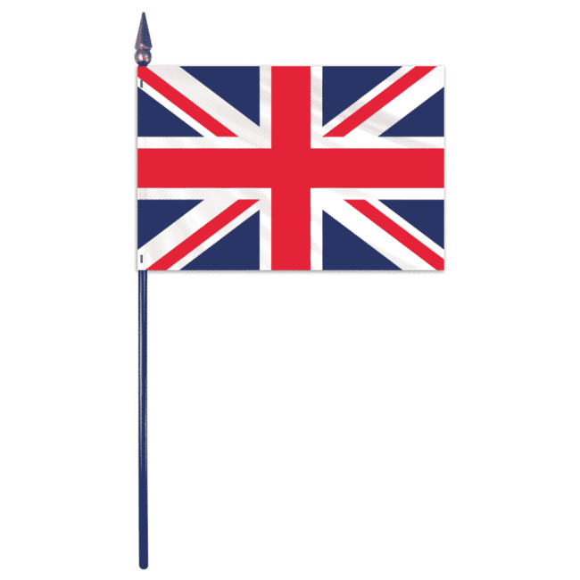 United Kingdom Stick Flag 12"x18"