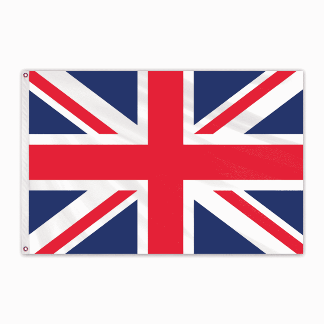 United Kingdom Outdoor Nylon Flag 3'x5'