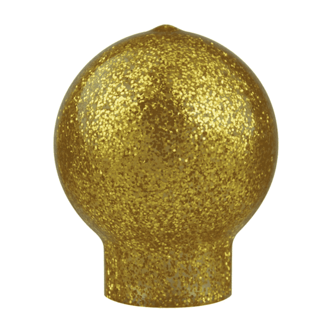 Vinyl Slip Fit Ball Indoor Flagpole Ornament 1"