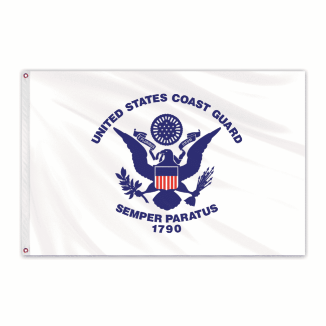 Coast Guard Outdoor Nylon Flag 4'x6'