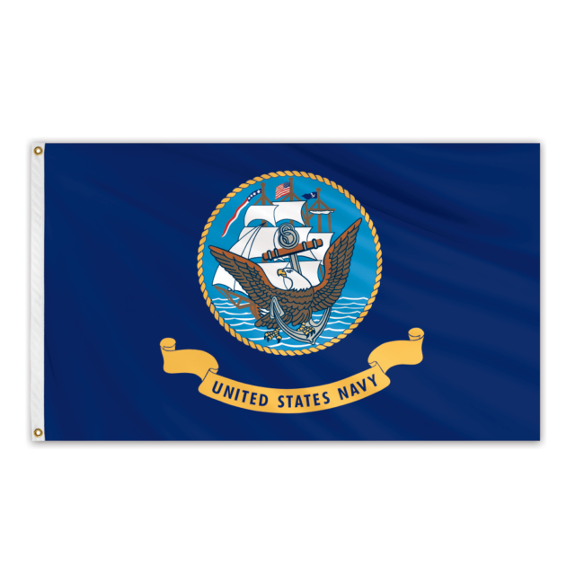 Navy Outdoor Fly Bright Flag 3'x5'