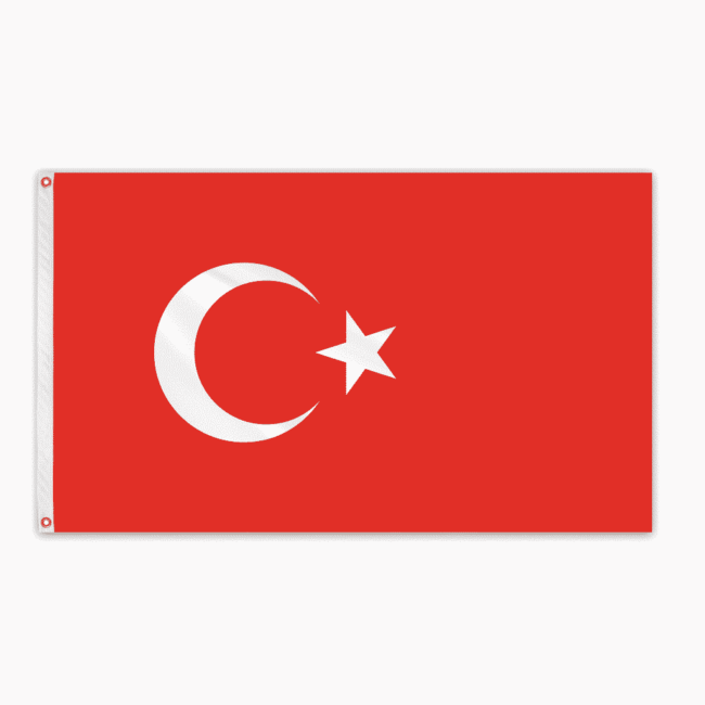 Turkey Outdoor Fly Bright Flag 3'x5'