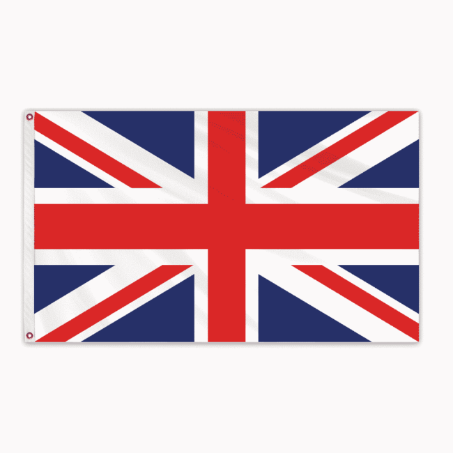 United Kingdom Outdoor Fly Bright Flag 3'x5'