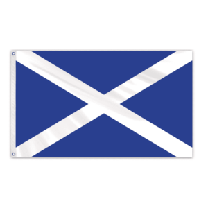 Scotland Outdoor Fly Bright Flag w/Cross 3'x5'