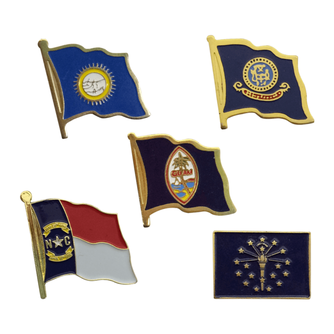 Montana US State Lapel Pin