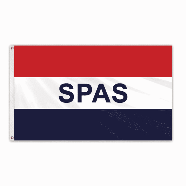 Spas Message Flag 3'x5' Standard Flag