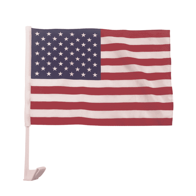 USA Classic Car Window Flag