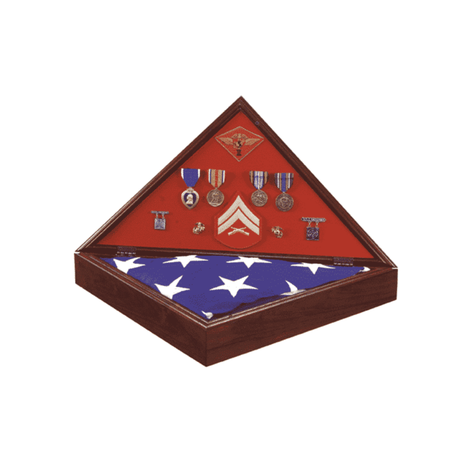 Military Service Heritage Flag Case
