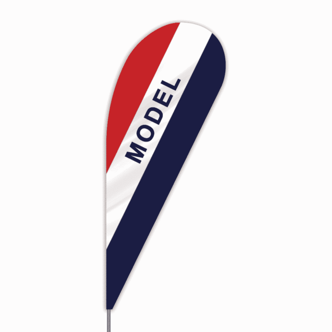 Model Message Bowflag® - Tear Drop