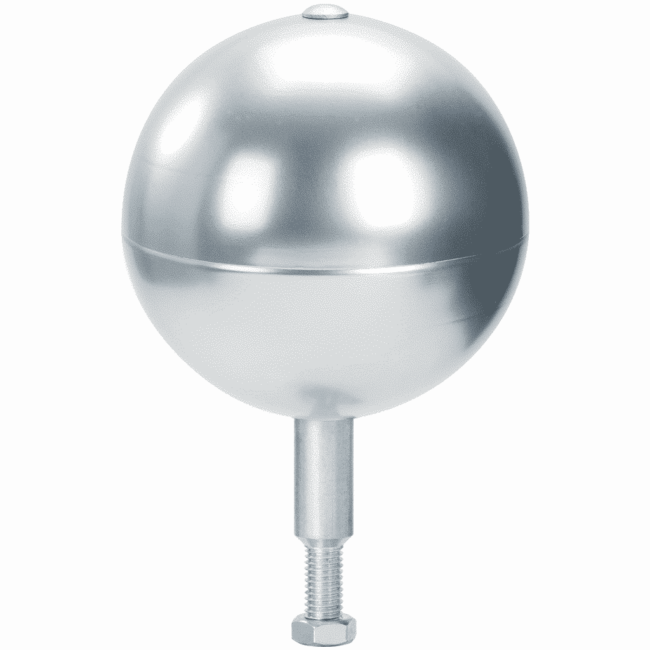 Aluminum Ball HD Clear - 4" 0.625" - 11NC