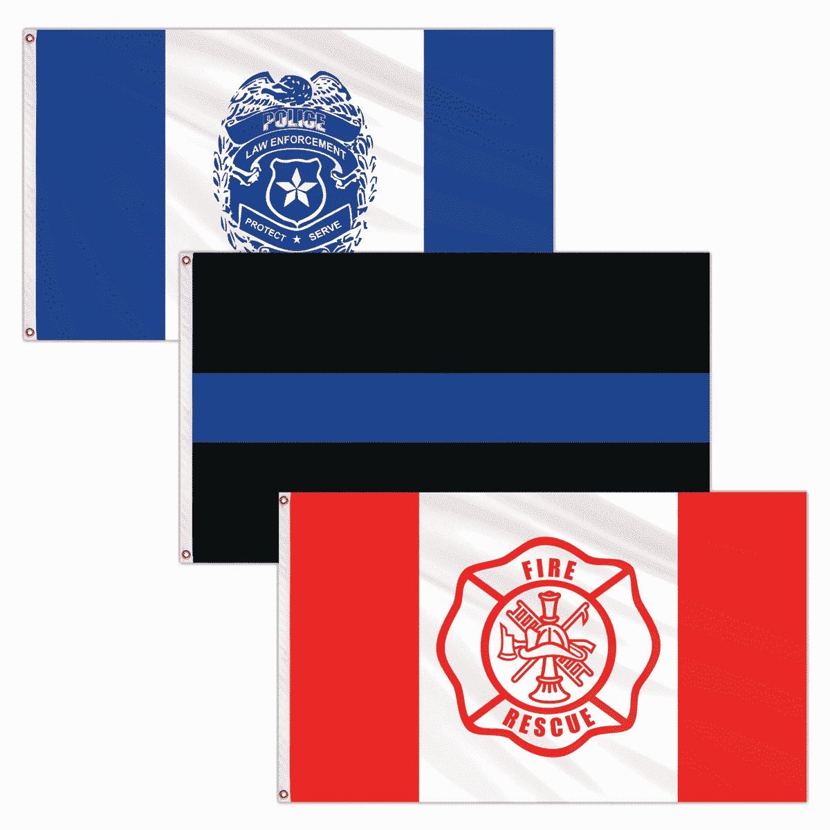 First Responder Flags