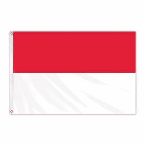 Flown at 1996 Olympics Indonesia 4'x6' Nylon Flag