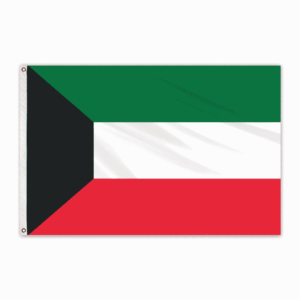 Flown at 1996 Olympics Kuwait 4'x6' Nylon Flag