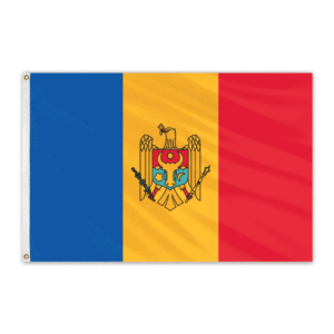 Flown at 1996 Olympics Moldova 4'x6' Nylon Flag