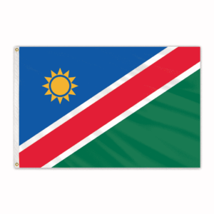 Flown at 1996 Olympics Namibia 4'x6' Nylon Flag