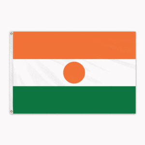 Flown at 1996 Olympics Niger 4'x6' Nylon Flag