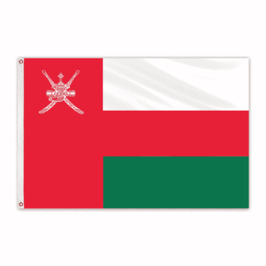 Flown at 1996 Olympics Oman 4'x6' Nylon Flag