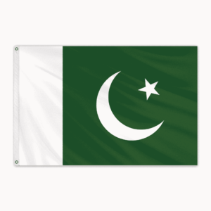 Flown at 1996 Olympics Pakistan 4'x6' Nylon Flag