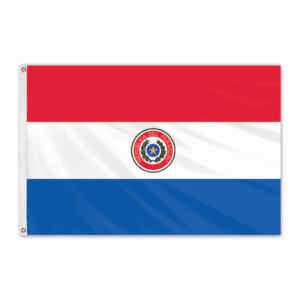 Flown at 1996 Olympics Paraguay 4'x6' Nylon Flag