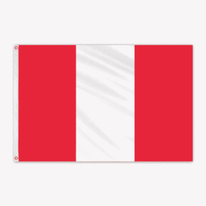 Flown at 1996 Olympics Peru 4'x6' Nylon Flag