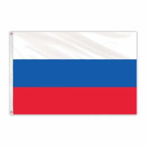 Flown at 1996 Olympics Russian Federation 4'x6' Nylon Flag