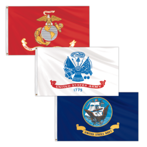 US Military Flags