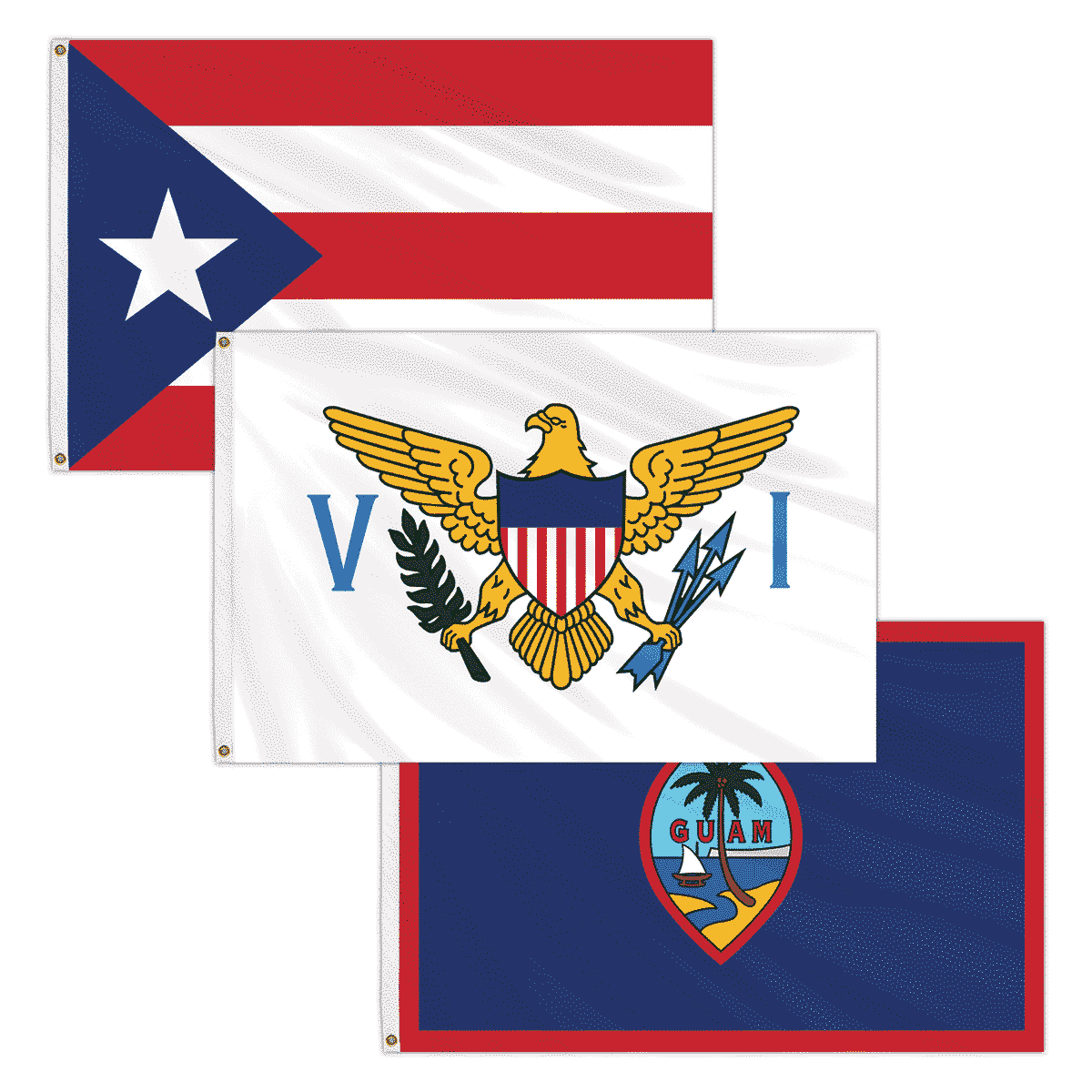 US Territory Flags