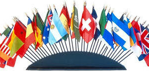 World Stick Flags