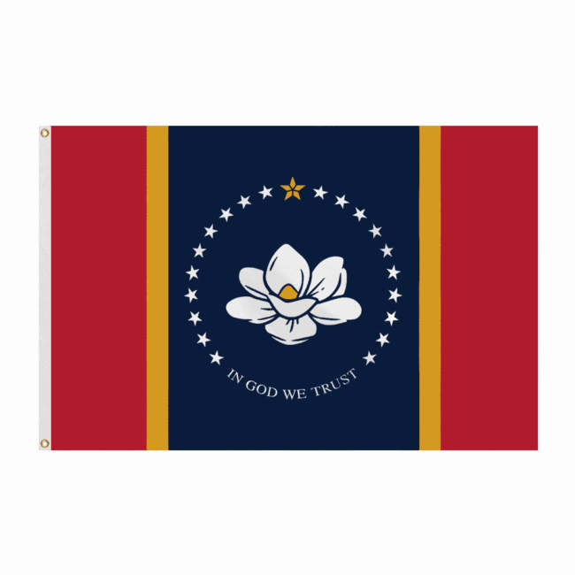 Mississippi Outdoor Nylon Flag 3' x 5'