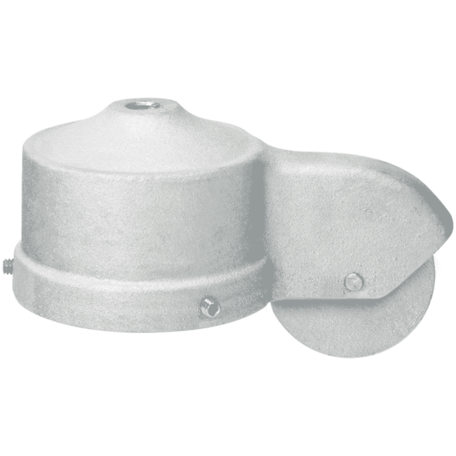 Cap Style Stationary Truck for External Halyard