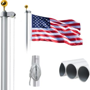 Flagpoles even for cars