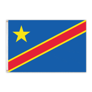 Congo Democratic Republic Flags