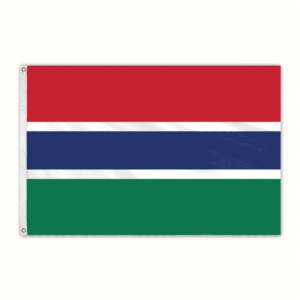 Gambia Flags