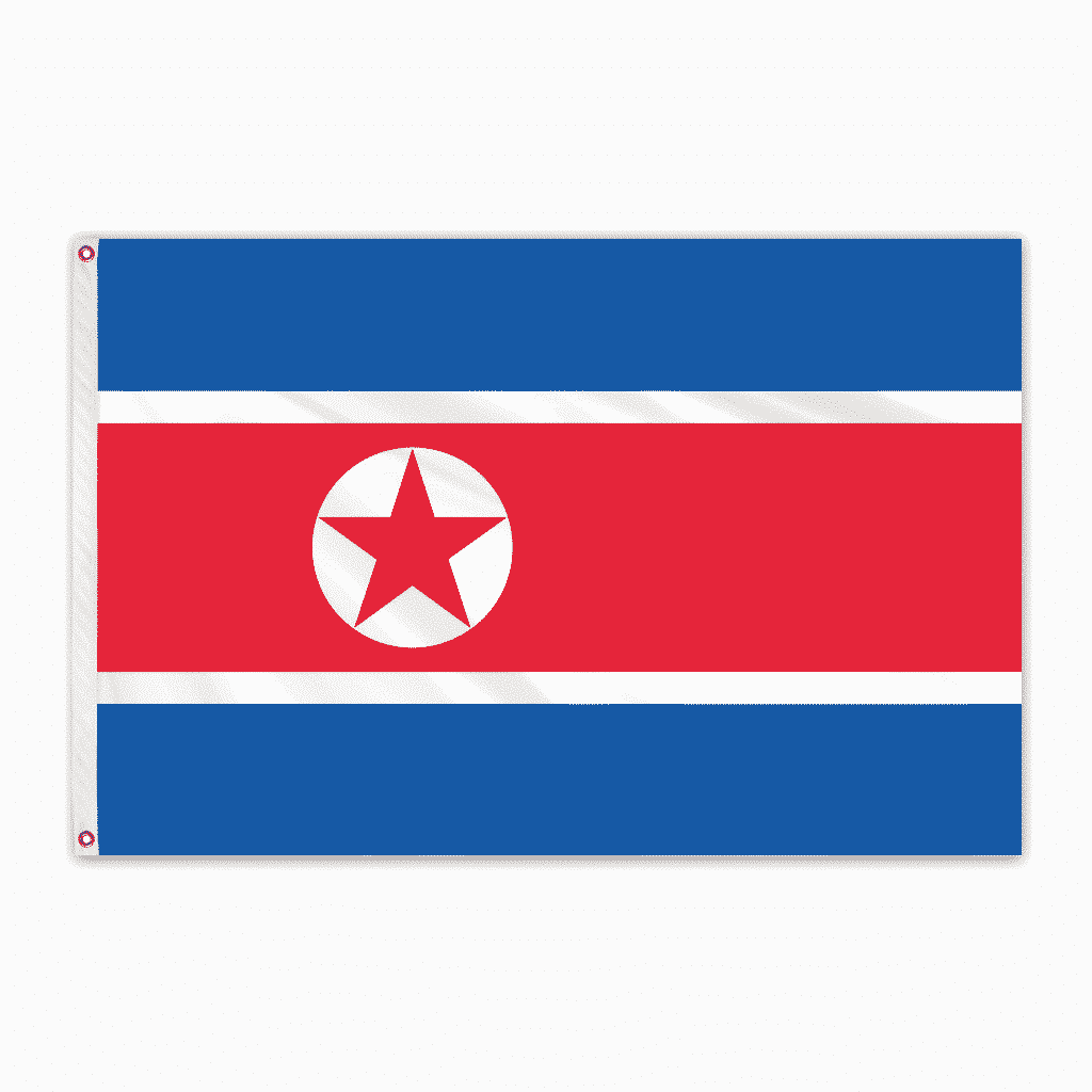 North Korea Flags