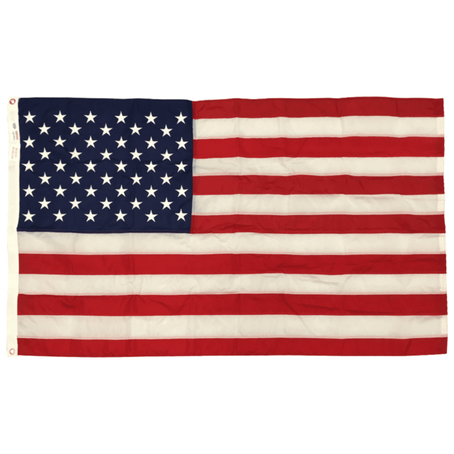 American Outdoor Perma-Nyl Nylon Flag - 3'x5'