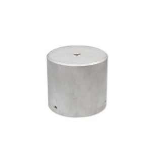 Pole Top Ornament Adapter Satin - 1/2"-13 NPS 2"- 6" Poletop