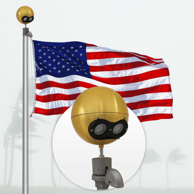 Illuminator Platinum Series External Halyard Flagpole