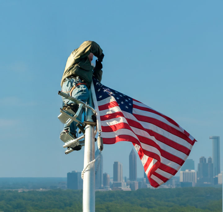 Flagpole Repair Services 3 Flagpole maintenance by FlagCo
