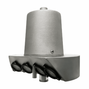Internal Halyard Flagpole Beacon - 8" Quad Eye