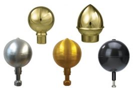 See all of our Flagpole Ornaments and pole tops!